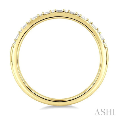 Stackable Baguette Diamond Fashion Band