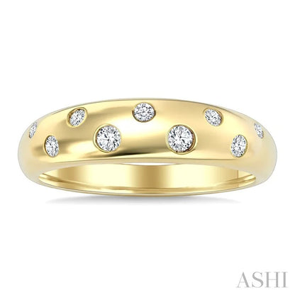 Bold Mosaic Diamond Fashion Band