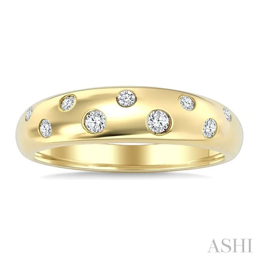 Bold Mosaic Diamond Fashion Band