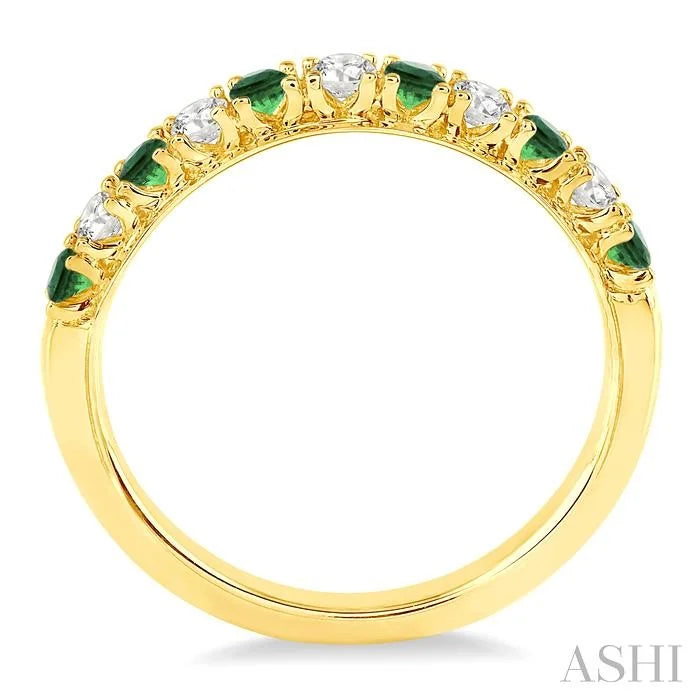 11 Alternate Gemstone & Diamond Wedding Band