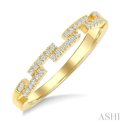 Stackable Diamond Fashion Band
