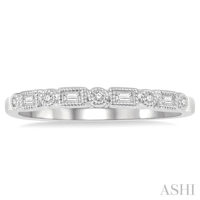 Stackable Baguette Diamond Fashion Band