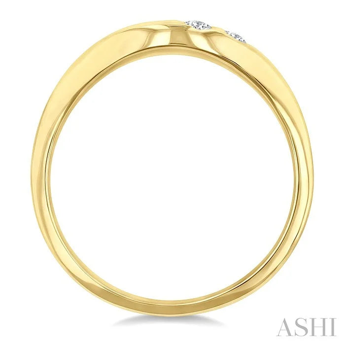 Wave Diamond Stackable Fashion Band