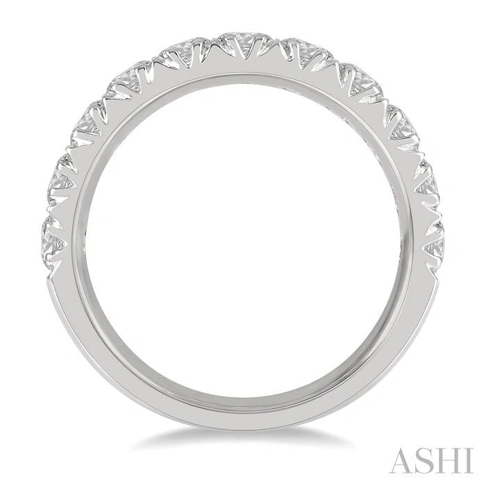 11 Stone Diamond Wedding Band