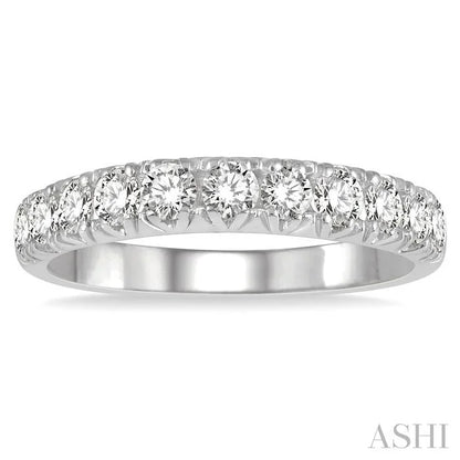 11 Stone Diamond Wedding Band