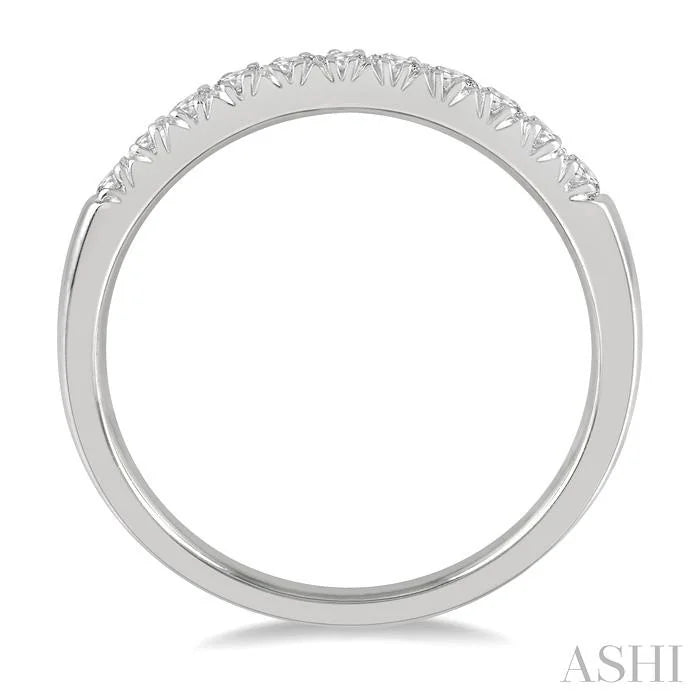 11 Stone Diamond Wedding Band