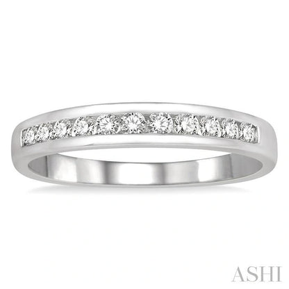 11 Stone Channel Set Diamond Wedding Band
