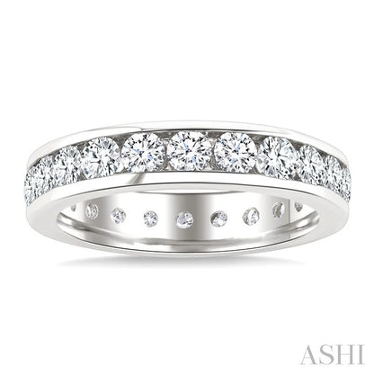 Channel Set Eternity Diamond Wedding Band
