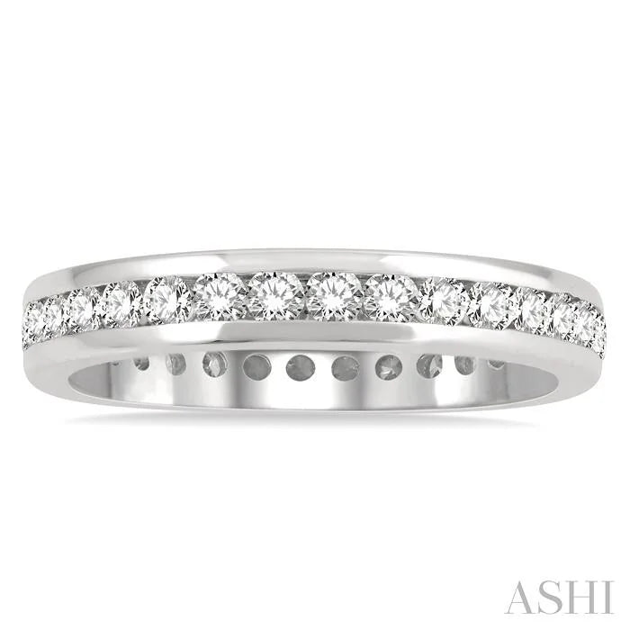 Channel Set Eternity Diamond Wedding Band