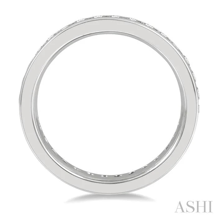 Channel Set Eternity Diamond Wedding Band