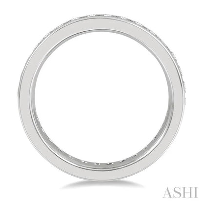 Channel Set Eternity Diamond Wedding Band