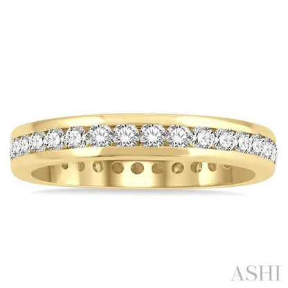 Channel Set Eternity Diamond Wedding Band