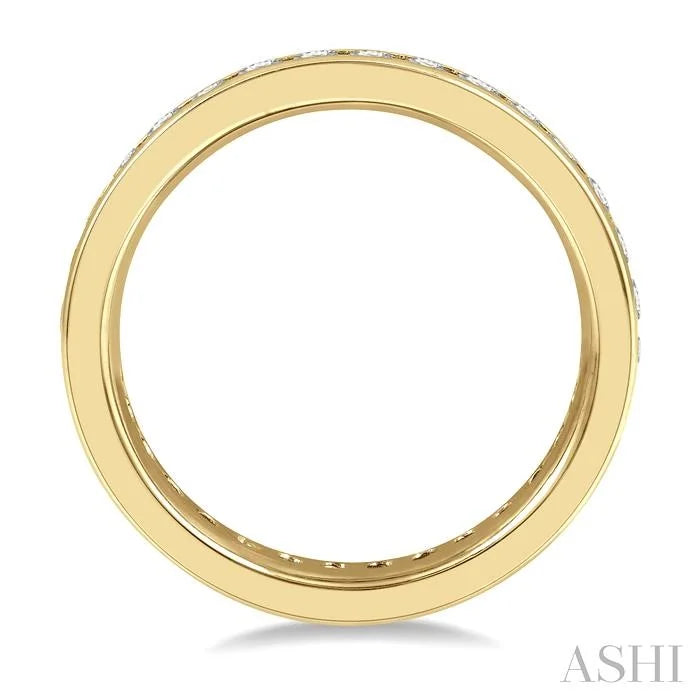 Channel Set Eternity Diamond Wedding Band