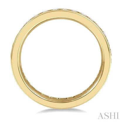 Channel Set Eternity Diamond Wedding Band
