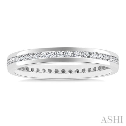 Channel Set Eternity Diamond Wedding Band