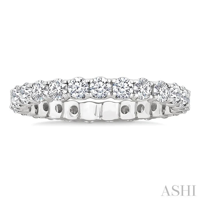 Round Shape Eternity Diamond Wedding Band