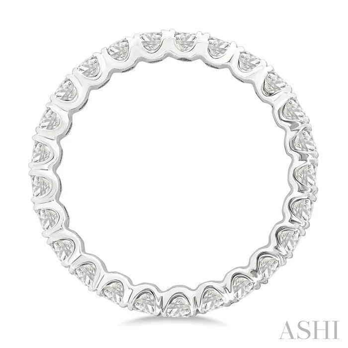 Round Shape Eternity Diamond Wedding Band