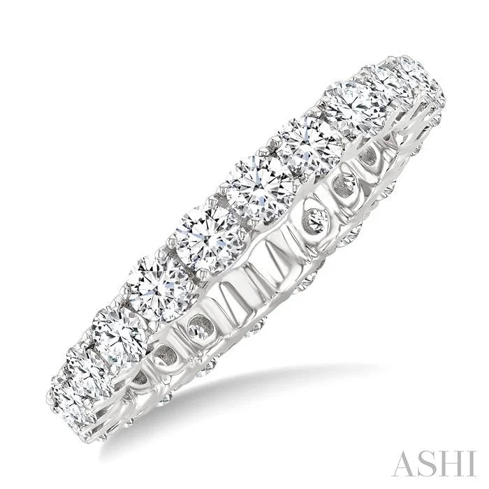 Round Shape Eternity Diamond Wedding Band