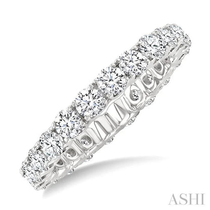 Round Shape Eternity Diamond Wedding Band