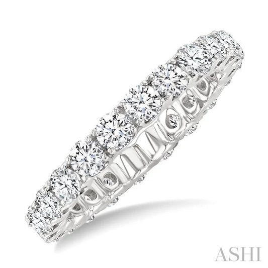 Round Shape Eternity Diamond Wedding Band