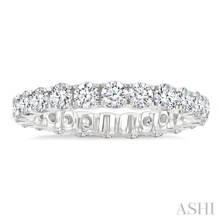 Round Shape Eternity Diamond Wedding Band