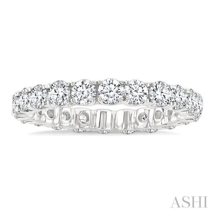 Round Shape Eternity Diamond Wedding Band