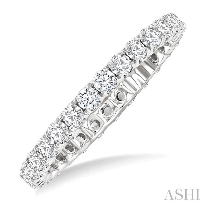 Round Shape Eternity Diamond Wedding Band