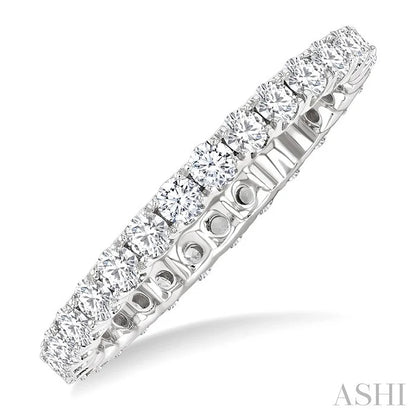Round Shape Eternity Diamond Wedding Band