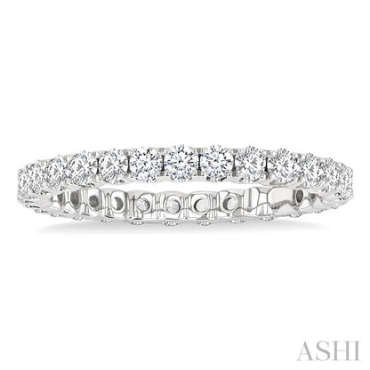 Round Shape Eternity Diamond Wedding Band