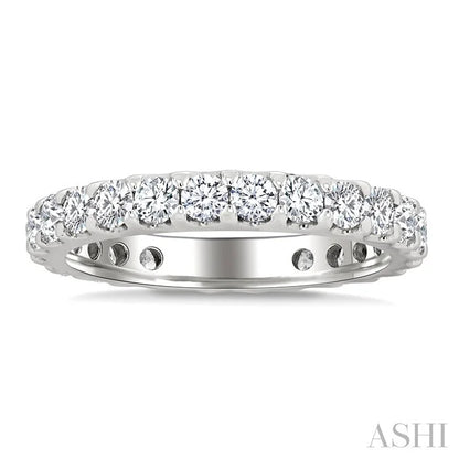 Round Shape Eternity Diamond Wedding Band
