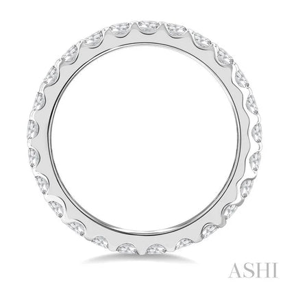 Round Shape Eternity Diamond Wedding Band