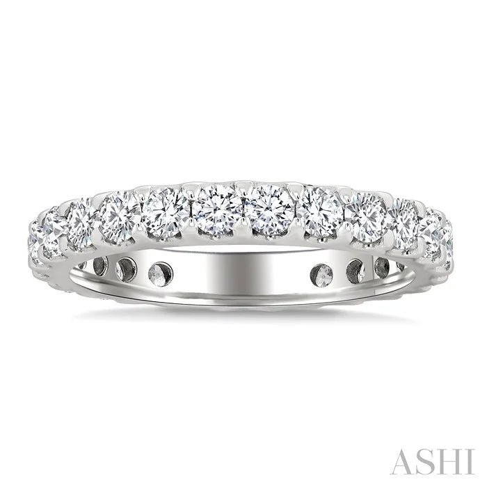 Round Shape Eternity Diamond Wedding Band