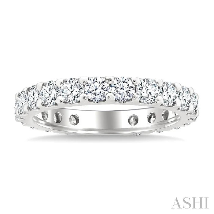 Round Shape Eternity Diamond Wedding Band