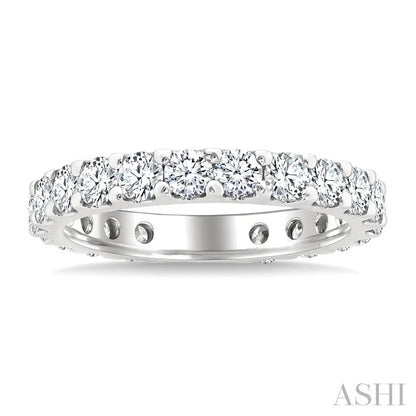 Round Shape Eternity Diamond Wedding Band