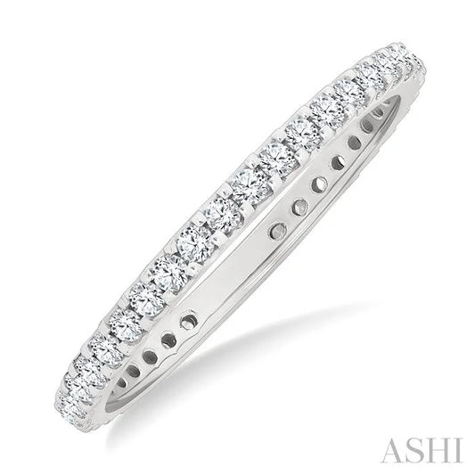 Round Shape Eternity Diamond Wedding Band