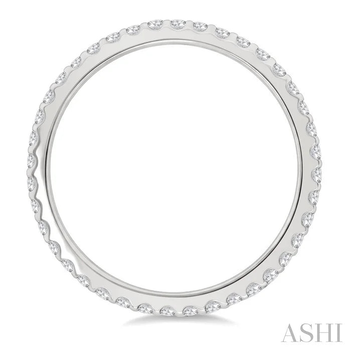 Round Shape Eternity Diamond Wedding Band