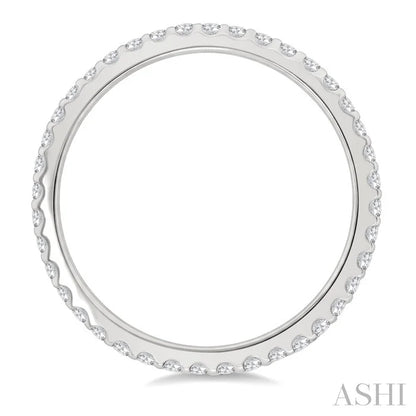 Round Shape Eternity Diamond Wedding Band