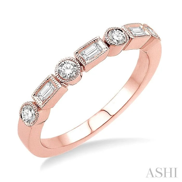 Baguette Diamond Fashion Band