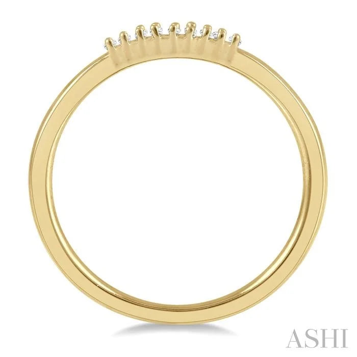 Stackable Petite Baguette Diamond Fashion Band