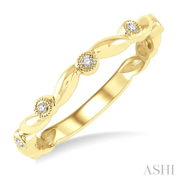 Stackable Diamond Fashion Band