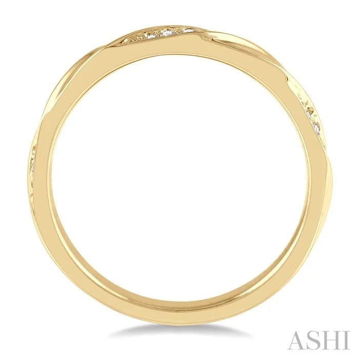 Stackable Diamond Wedding Band