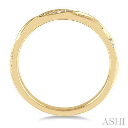 Stackable Diamond Wedding Band