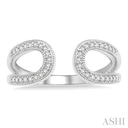 Diamond Fashion Open Ring