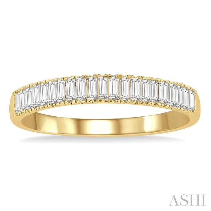 Stackable Baguette Diamond Fashion Band