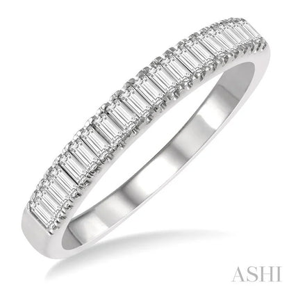 Stackable Baguette Diamond Fashion Band