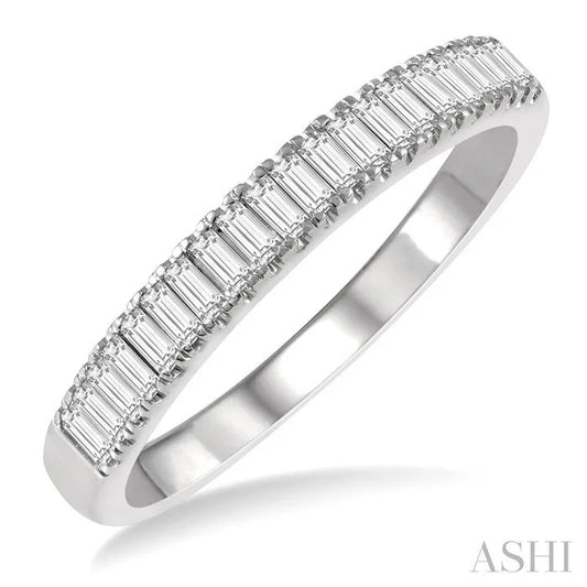 Stackable Baguette Diamond Fashion Band