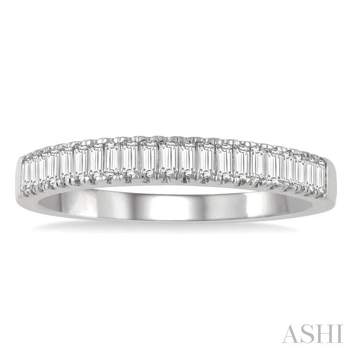 Stackable Baguette Diamond Fashion Band