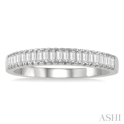 Stackable Baguette Diamond Fashion Band