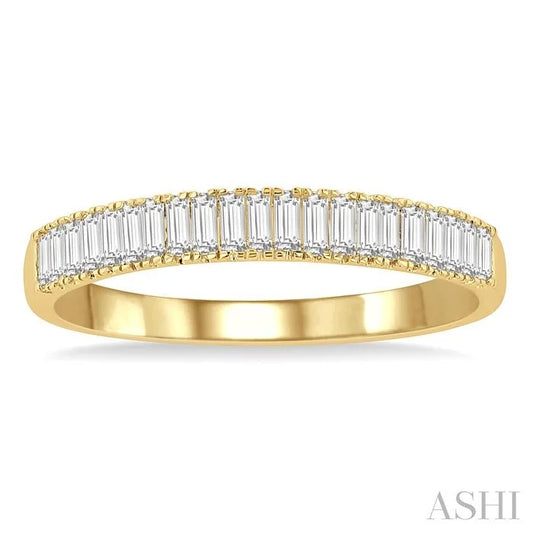 Stackable Baguette Diamond Fashion Band