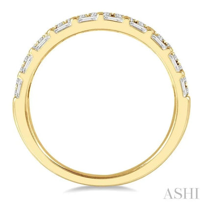 Stackable Baguette Diamond Fashion Band
